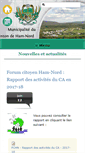 Mobile Screenshot of ham-nord.ca